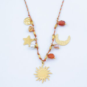 Collier croissant lune